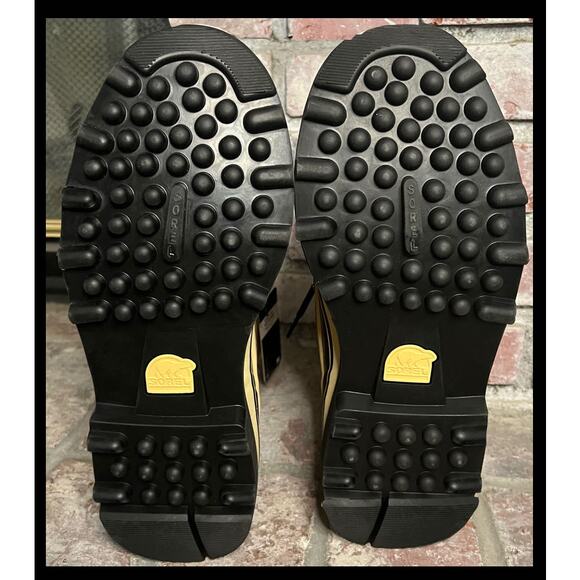 Sorel Men's Leather Caribou Waterproof Nm1000-281 Snow Ankle Boot Size 9 - Picture 6 of 8